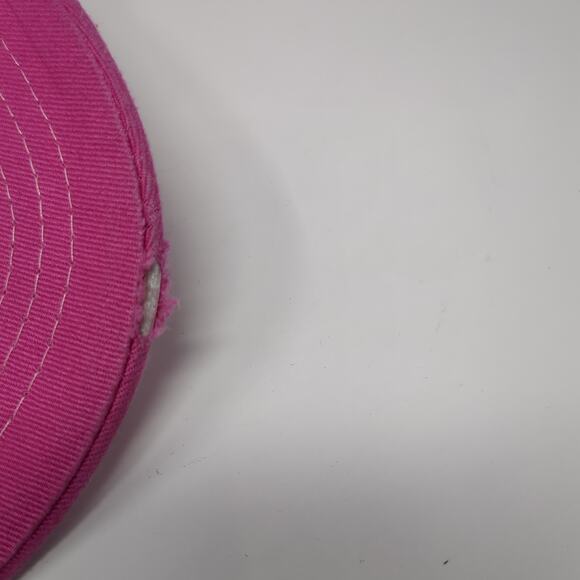 Innvictis Simplot Grower Solutions Strapback Trucker Hat Pink OS Adjustable Ha - Picture 10 of 10